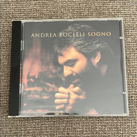 5/$25 Andrea Bocelli Sogno CD Vintage 1998 Classical Italian ft Celine Dion - Picture 5 of 5